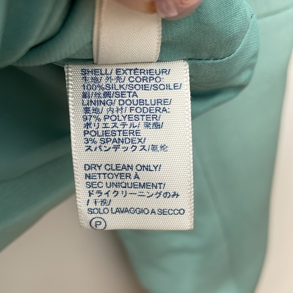 Rebecca Minkoff Becky Blazer in Neptune Green Women’s Size 4 MSRP $368 - Picture 6 of 11